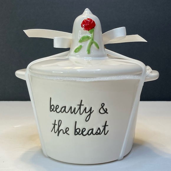 Rae Dunn Disney Beauty and the Beast Mini Baking Dish Crock - Picture 3 of 10